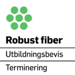 Terminering fiber